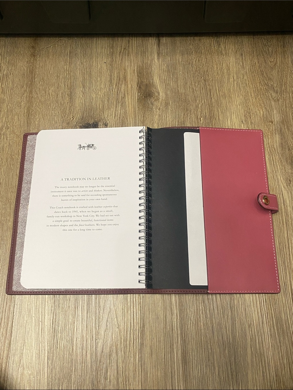 Coach Monogram Notebook - Picture 5 of 9